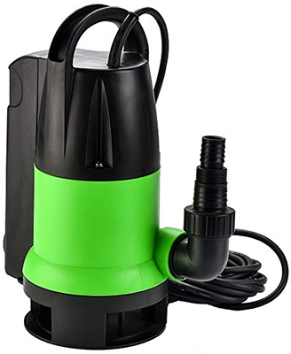 FLUENTEC 400W Electric Submersible Garden Dirty Water Pump with Float Switch 7500L/H