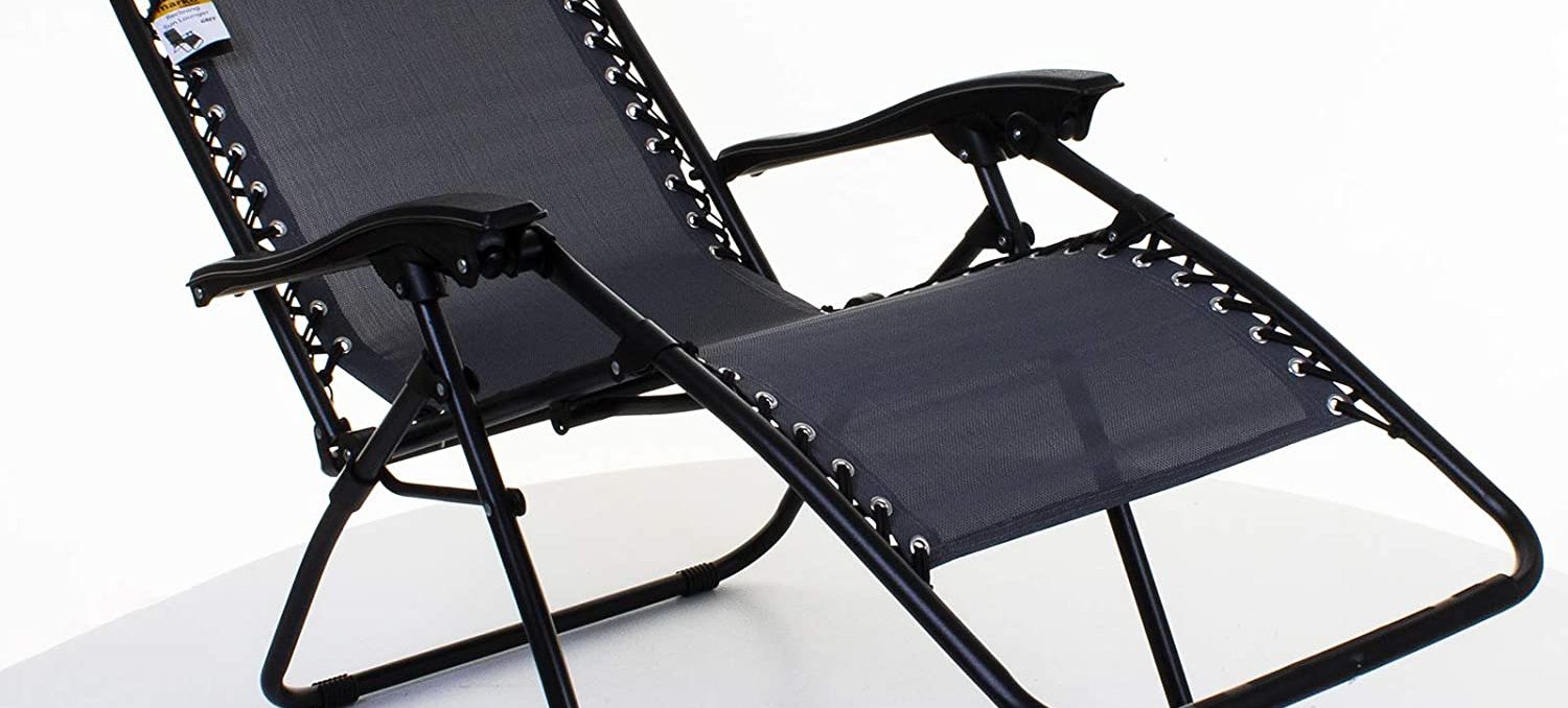 Grey BACKYARD EXPRESSIONS PATIO · HOME · GARDEN 906648 Anti-Gravity Chair 