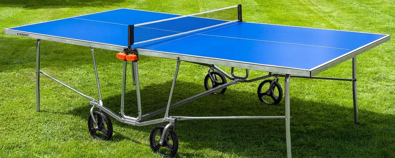 Vermont Foldaway Table Tennis Table Quick Assembly Premium Portable Ping Pong Table 