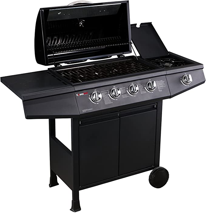 CosmoGrill 4+1 Gas Burner Garden Grill BBQ Barbecue