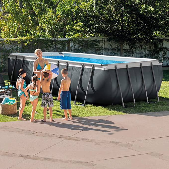 Intex Rectangular Ultra XTR Metal Frame Swimming Pool