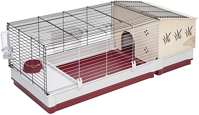 MidWest Homes for Pets 158 Wabbitat Deluxe Rabbit Home