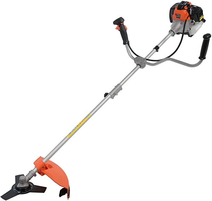 ParkerBrand 52cc Petrol Garden Brush Cutter Grass Trimmer