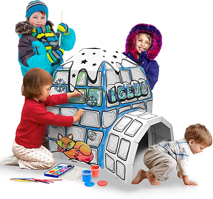 Ricco Kids 3D cardboard Playhouse