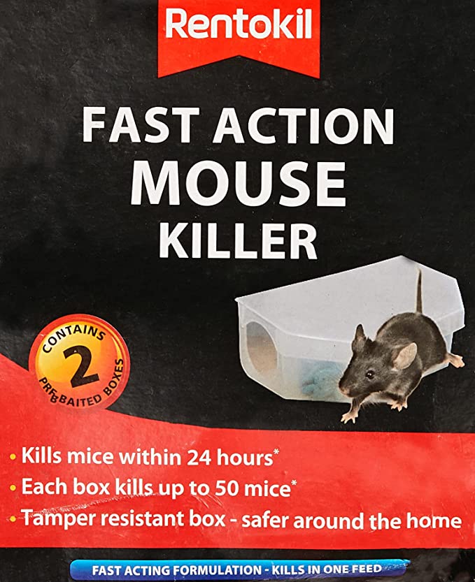 Toolbank RLPSF135 Rentokil Fast Action Mouse Killer