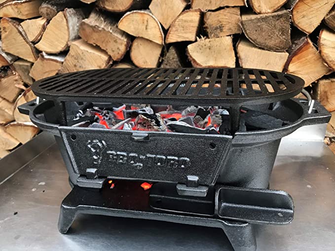 BBQ-Toro - Cast Iron Barbecue with Cooking Grate