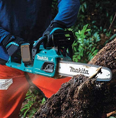 Makita DUC405Z Twin 18v / 36v LXT Li-Ion Cordless Brushless Chainsaw 400mm Bare