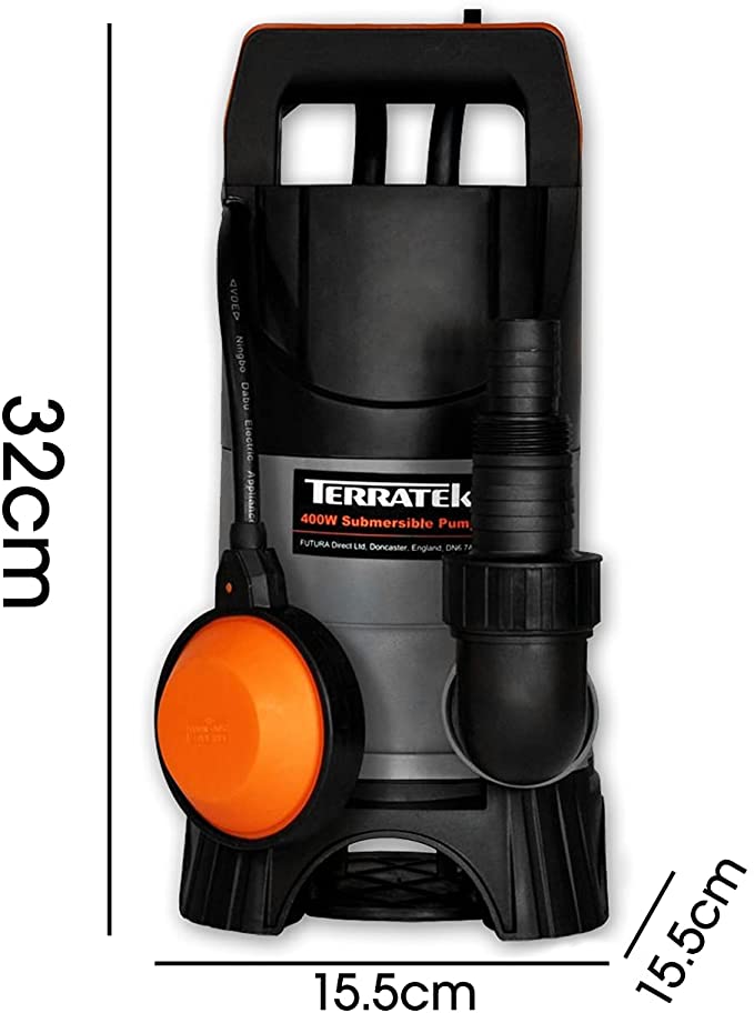 Terratek Pro 400W Submersible Pump