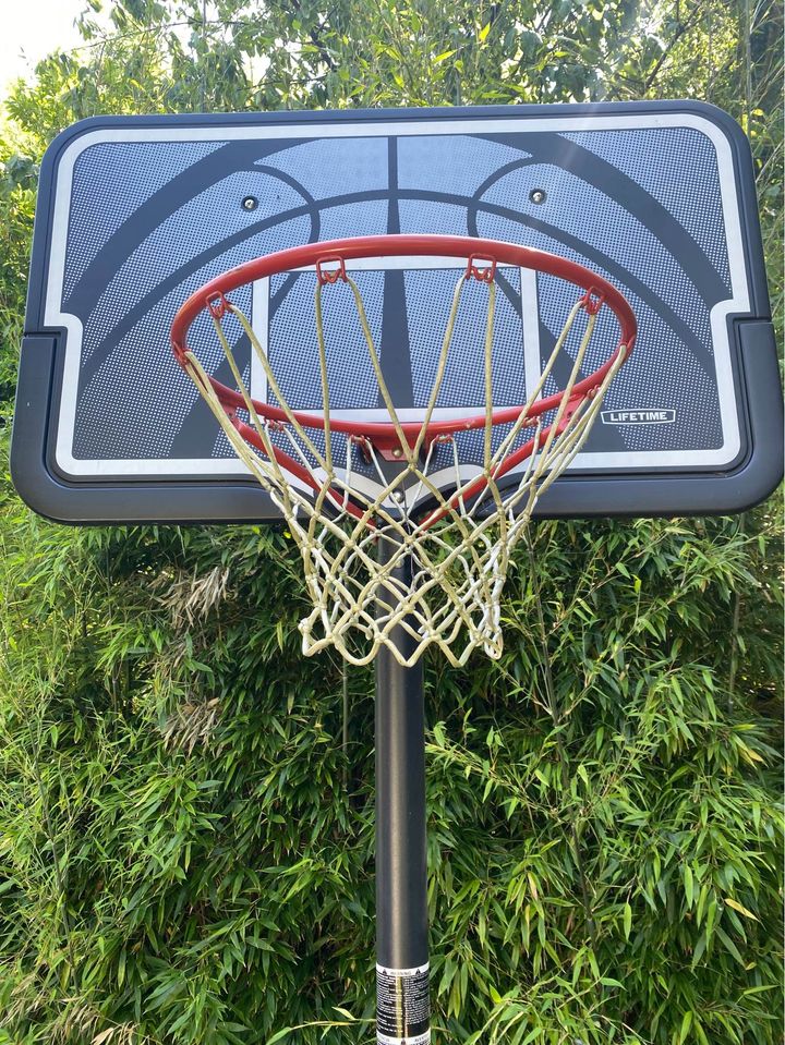 Beautyrain Children s Luminous Basketball Hoop Goal Rim Net 21x18CM 