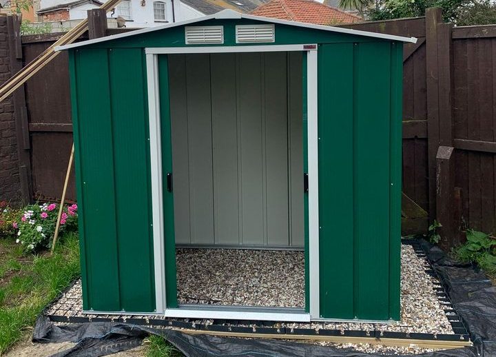 GARDEN SHED BASE FULL ECO KIT 9x5.9 ft SUITS 9X6 6x9 SHEDS GRAVEL DRIVE GRIDS 