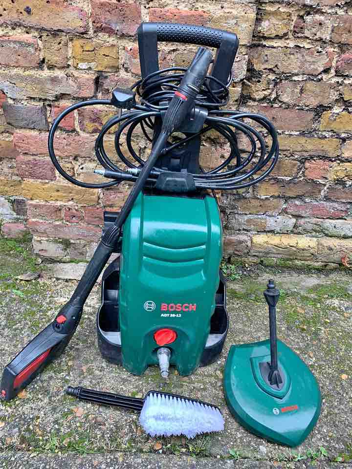 Knee Electric Pressure Washer 3800psi 1800W High Power Washer Machine with Reel 