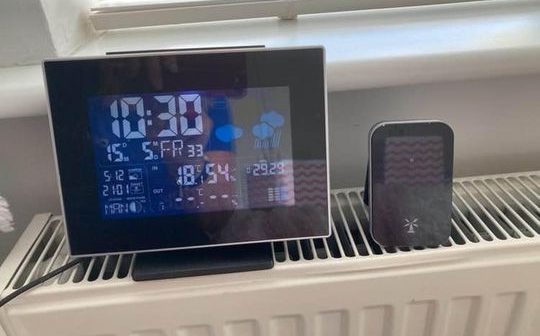 Weathereye Wireless Digital Weather Station Sensor Thermometer Home Outdoor UK 