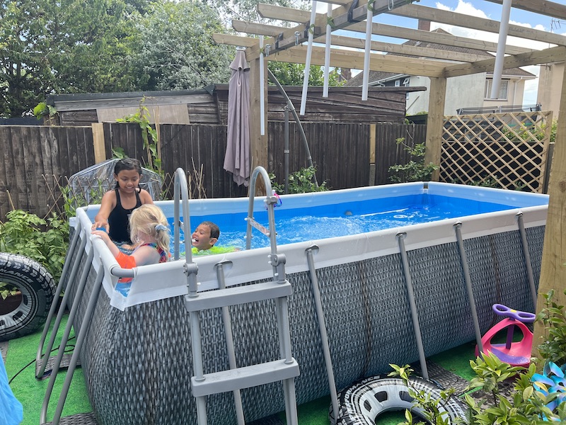 Bestway Bestway Inflatable Swimming Pool Above Ground Children Outdoor Garden Pool 